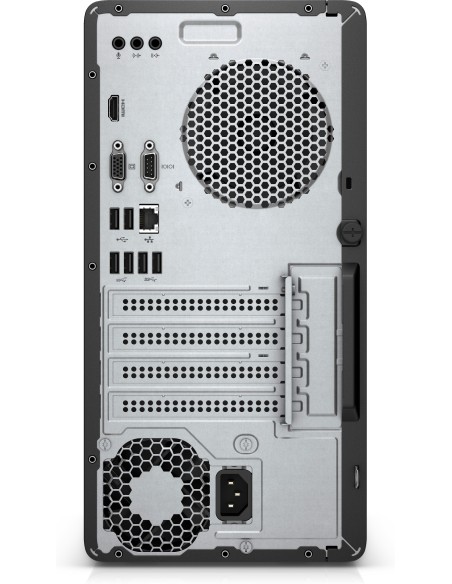 HP 285 G3 DDR4-SDRAM 2400G Micro Tower AMD Ryzen™ 5 8 GB 256 GB SSD Windows 10 Pro PC Nero