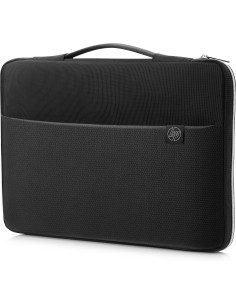 HP Custodia da trasporto Carry Sleeve da 39,62 cm (15.6") nero argento