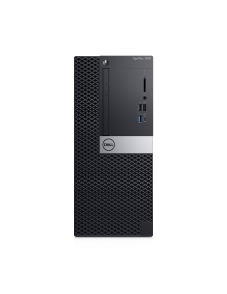 DELL OptiPlex 7070 DDR4-SDRAM i7-9700 Mini Tower Intel® Core™ i7 8 GB 256 GB SSD Windows 10 Pro PC Nero