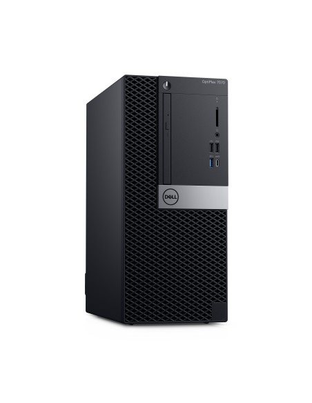 DELL OptiPlex 7070 DDR4-SDRAM i7-9700 Mini Tower Intel® Core™ i7 8 GB 256 GB SSD Windows 10 Pro PC Nero