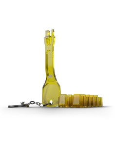 Lindy 40482 cavo di sicurezza Giallo