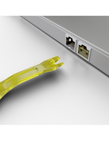 Lindy 40482 cavo di sicurezza Giallo