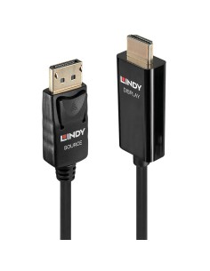 Lindy 40916 cavo e adattatore video 2 m HDMI tipo A (Standard) DisplayPort Nero