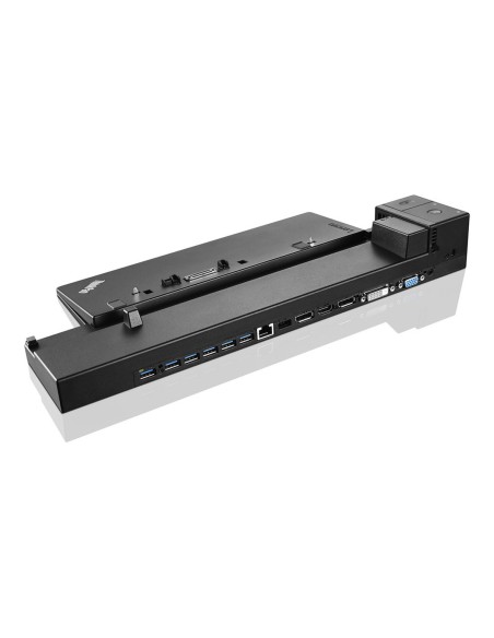 Lenovo 40A50230EU replicatore di porte e docking station per notebook Nero
