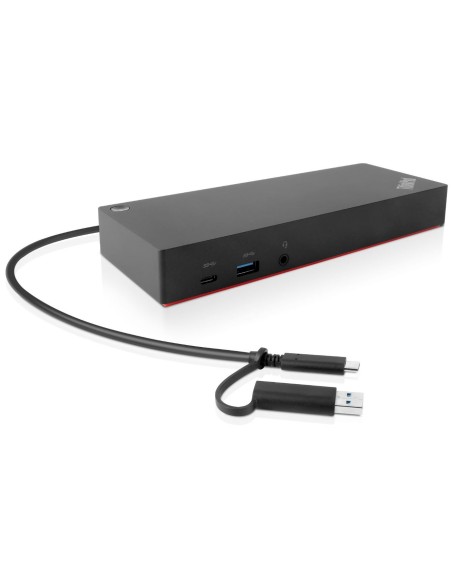 Lenovo 40AF0135EU replicatore di porte e docking station per notebook Cablato Nero