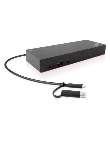 Lenovo 40AF0135IT replicatore di porte e docking station per notebook Cablato USB 3.2 Gen 2 (3.1 Gen 2) Type-C Nero