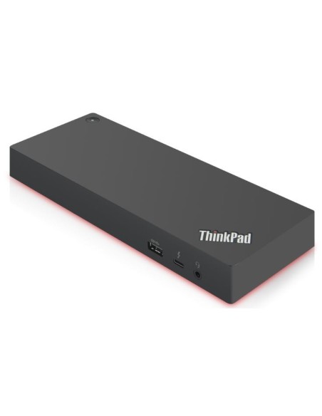 Lenovo 40AN0135EU replicatore di porte e docking station per notebook Cablato Thunderbolt 3 Nero, Rosso