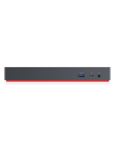 Lenovo 40AN0135EU replicatore di porte e docking station per notebook Cablato Thunderbolt 3 Nero, Rosso