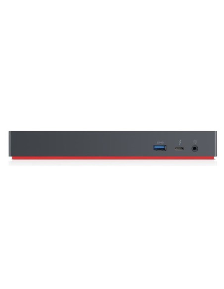 Lenovo 40AN0135EU replicatore di porte e docking station per notebook Cablato Thunderbolt 3 Nero, Rosso