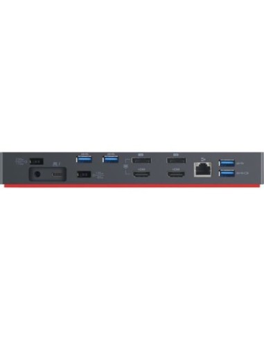 Lenovo 40AN0230EU replicatore di porte e docking station per notebook Cablato Thunderbolt 3 Nero