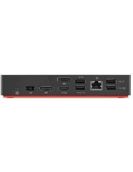 Lenovo 40AS0090EU replicatore di porte e docking station per notebook Cablato USB 3.2 Gen 1 (3.1 Gen 1) Type-C Nero