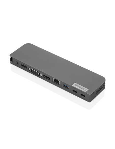 Lenovo USB-C Mini Dock Cablato USB 3.2 Gen 1 (3.1 Gen 1) Type-C Grigio