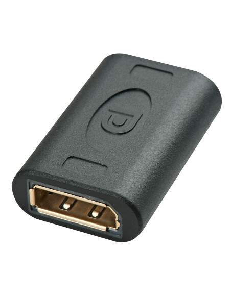Lindy 41020 adattatore per inversione del genere dei cavi DisplayPort Nero