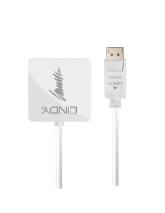 Lindy 41028 cavo e adattatore video DisplayPort DVI-D + VGA (D-Sub) + HDMI Nero 2