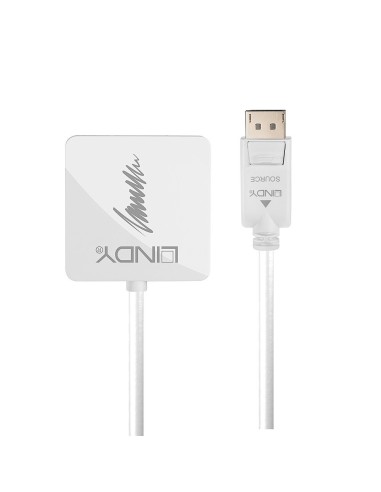 Lindy 41028 cavo e adattatore video DisplayPort DVI-D + VGA (D-Sub) + HDMI Nero