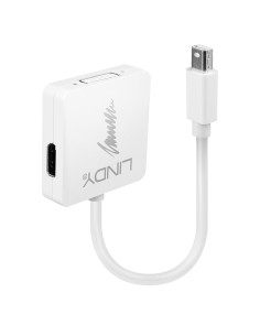 Lindy 41039 cavo e adattatore video 0,2 m Bianco