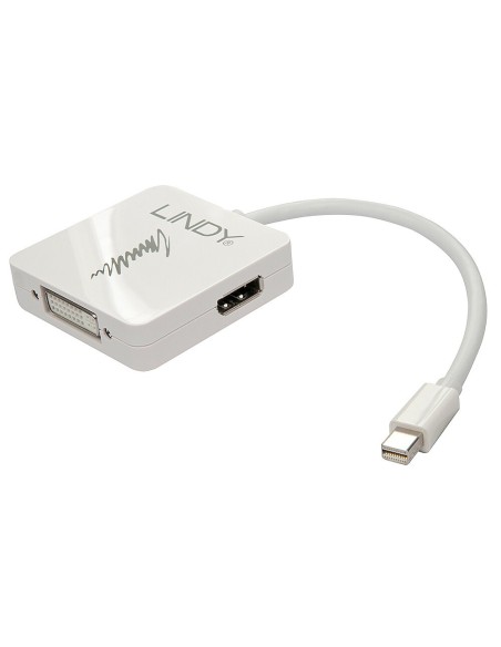 Lindy 41039 cavo e adattatore video 0,2 m Bianco