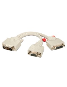 Lindy 41048 cavo e adattatore video 0,2 m VGA (D-Sub) Bianco