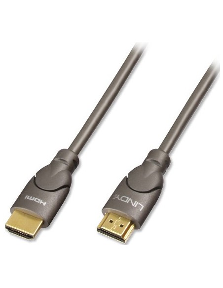 Lindy 15m Gold HDMI Cable cavo HDMI HDMI tipo A (Standard) Nero