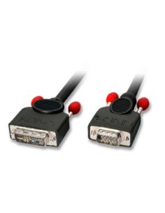 Lindy 1m DVI-A VGA Cable VGA (D-Sub) Nero