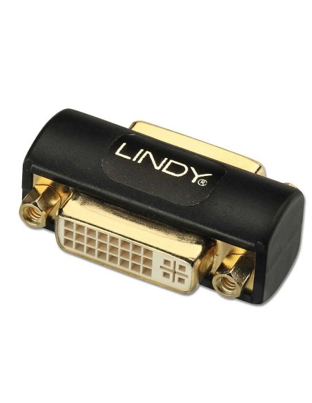 Lindy 41233 adattatore per inversione del genere dei cavi DVI Nero