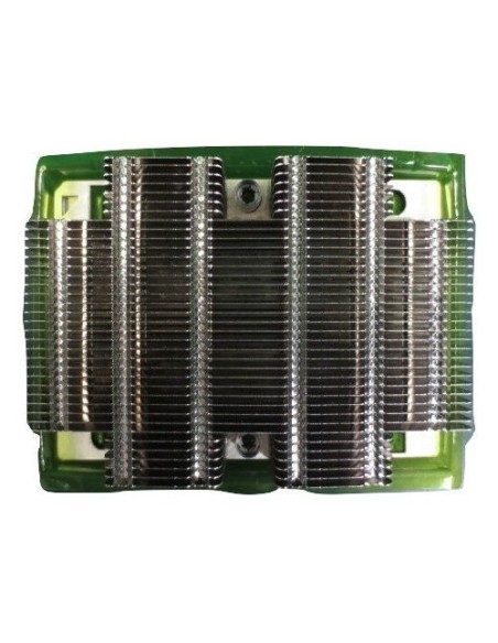 DELL 412-AAMF sistema di raffreddamento per computer Processore Dissipatore di calore Radiatore Nero, Verde, Argento