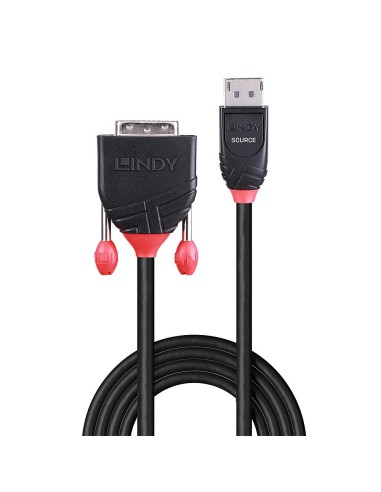 Lindy 41491 cavo e adattatore video 2 m DisplayPort HDMI Nero