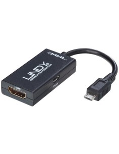 Lindy 41561 adattatore grafico USB Nero