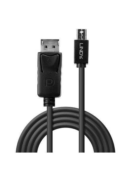 Lindy 41645 cavo DisplayPort 1 m Mini DisplayPort Nero