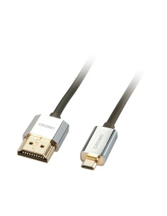Lindy 41681 cavo HDMI 1 m HDMI tipo A (Standard) HDMI tipo D (Micro) Nero