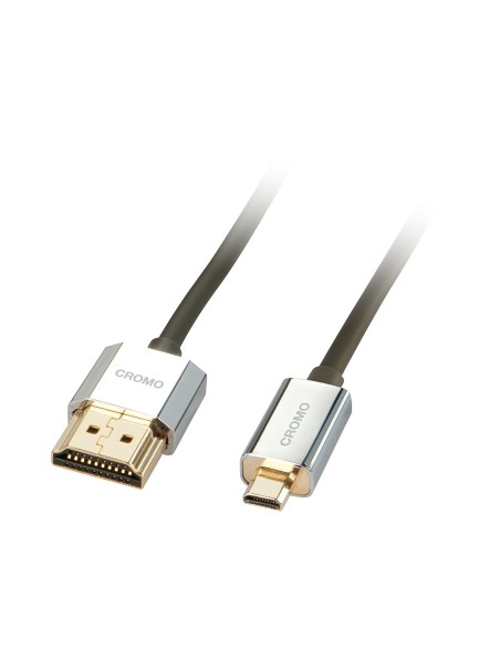 Lindy 41681 cavo HDMI 1 m HDMI tipo A (Standard) HDMI tipo D (Micro) Nero