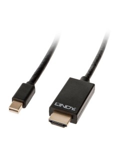Lindy Mini DisplayPort HDMI 2m Nero
