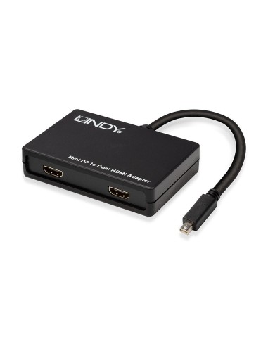 Lindy 41732 cavo e adattatore video 5 m Mini DisplayPort 2 x HDMI Nero