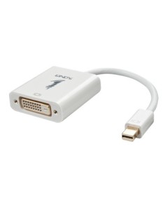 Lindy 41733 cavo e adattatore video 0,17 m Mini DisplayPort DVI-D Bianco