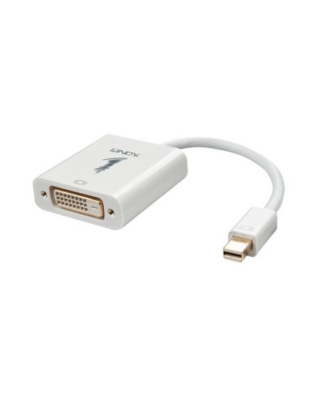 Lindy 41733 cavo e adattatore video 0,17 m Mini DisplayPort DVI-D Bianco