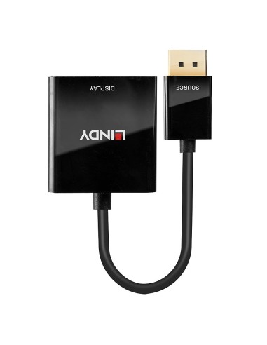 Lindy 41734 cavo e adattatore video Nero