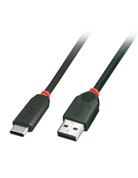 Lindy 41910 cavo USB 0,5 m USB 3.2 Gen 2 (3.1 Gen 2) USB A USB C Nero