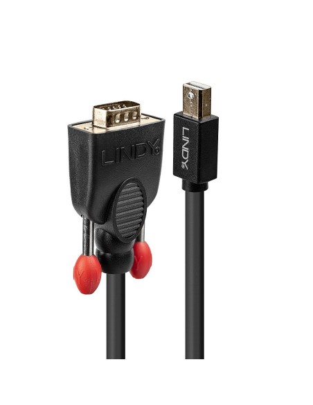 Lindy 41961 cavo e adattatore video 1 m Mini DisplayPort VGA Nero