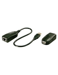 Lindy 42693 moltiplicatore di rete Ricevitore e trasmettitore di rete Nero