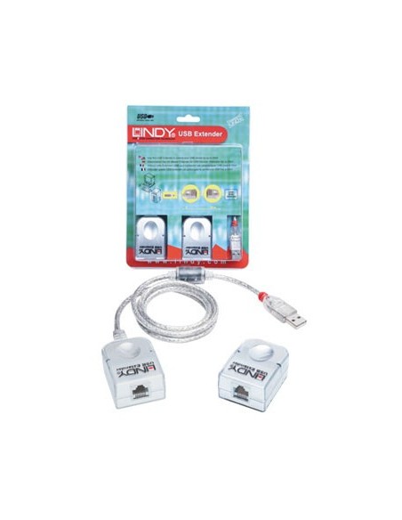 Lindy CAT5 USB Extender Premium scheda di interfaccia e adattatore