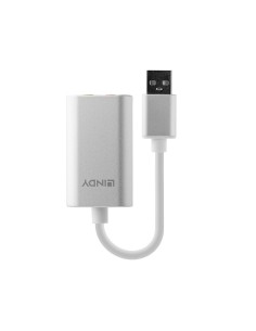 Lindy 42926 convertitore audio Argento, Bianco 2