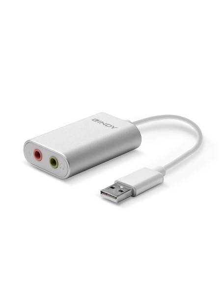 Lindy 42926 convertitore audio Argento, Bianco