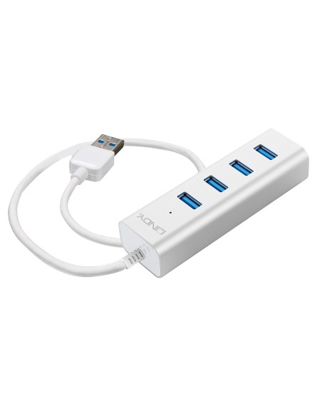 Lindy 43152 hub di interfaccia 5000 Mbit s Bianco