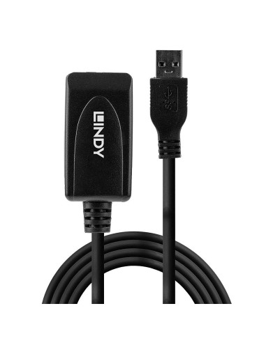Lindy 43155 cavo USB 5 m USB 3.2 Gen 1 (3.1 Gen 1) USB A Nero