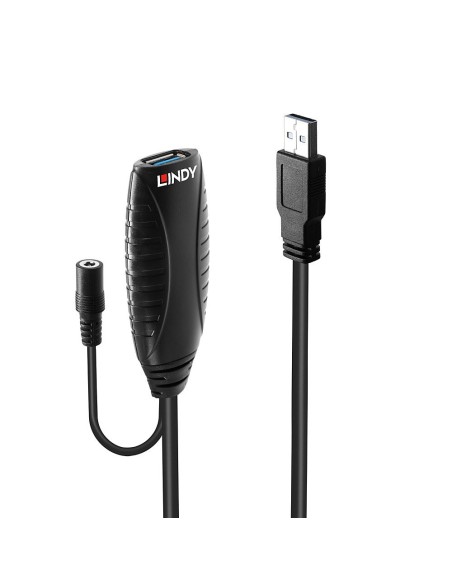 Lindy 43156 cavo USB 10 m USB 3.2 Gen 1 (3.1 Gen 1) USB A Nero