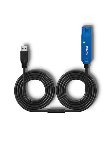 Lindy 43158 cavo USB 8 m USB 3.2 Gen 1 (3.1 Gen 1) USB A Nero