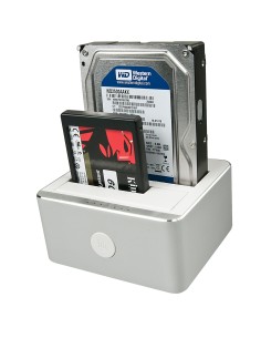 Lindy 43231 docking station per unità di archiviazione USB 3.2 Gen 2 (3.1 Gen 2) Type-C Alluminio 2