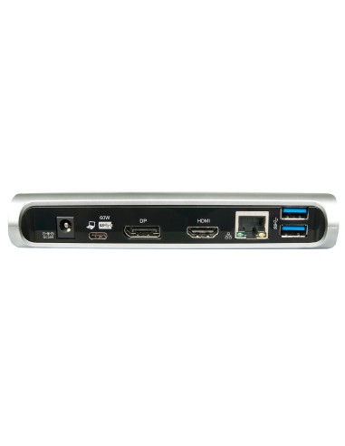 Lindy 43234 replicatore di porte e docking station per notebook Cablato USB 3.2 Gen 1 (3.1 Gen 1) Type-C Bianco