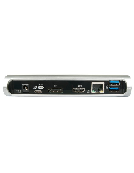 Lindy 43234 replicatore di porte e docking station per notebook Cablato USB 3.2 Gen 1 (3.1 Gen 1) Type-C Bianco