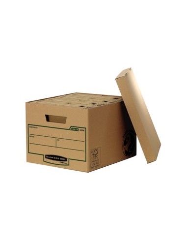 Fellowes 4470601 scatola per la conservazione di documenti Carta Marrone